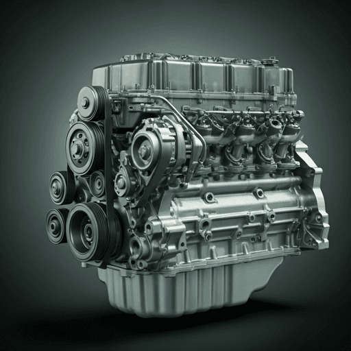 Modern high performance truck engine block and components